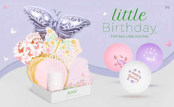 Die little Birthday Schmetterling Mottobox