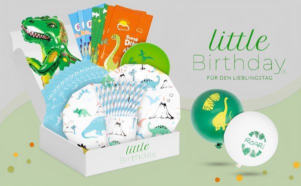 Die little Birthday Dinosaurier Mottobox