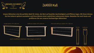 EWG® Zander Rähmchen in Teilen, gerade Seiten 477 x 220 mm | Schröders