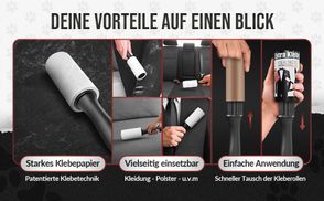 Ultra Klebrig, Ultra Effektiv: Fusselrolle IDEALTASTIC