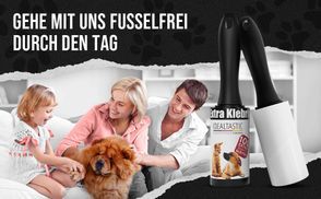 Schluss mit Tierhaaren & Fusseln dank IDEALTASTIC