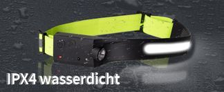 Spritzwassergeschützt für Outdoor und Alltag
