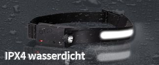 IPX4 Schutz für Alltag und Outdoor