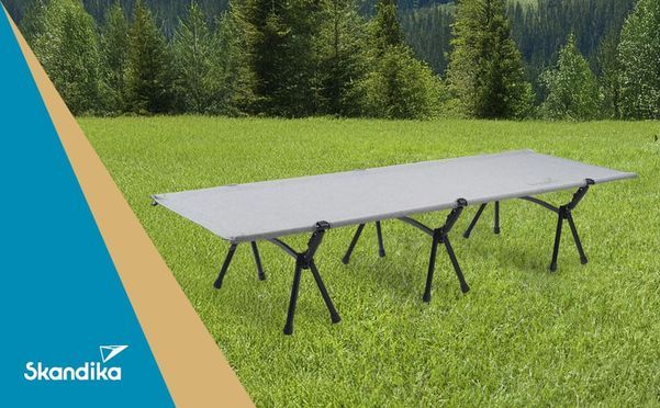 Ogimeka Feldbett Klappbar – Mit Matratze & Seitentasche, 5-fach Verstellbare Rückenlehne, 160 Kg Tragkraft, Für Camping, Strand, Garten & Büro Ogimeka Feldbett Klappbar – Mit Matratze & Seitentasche, 5-fach Verstellbare Rückenlehne, 160 Kg Tragkraft, Für Camping, Strand, Garten & Büro