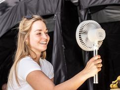 Luftzirkulation im Zelt und Camper