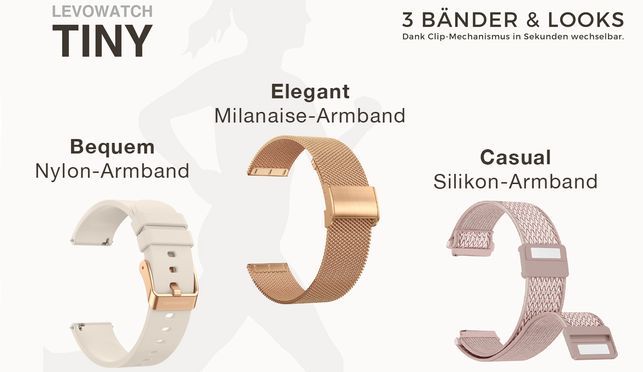 Inklusive 3 Armbänder