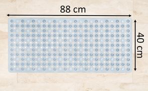 Badewanneneinlage universell passend: Abmessung 88 x 40 cm