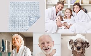 Antirutschmatte Für die ganze Familie geeignet