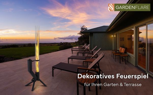 Gardenflare Feuerrohr Klassik