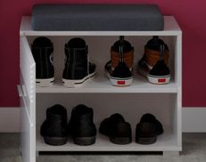 Schuhwechsel im Sitzen