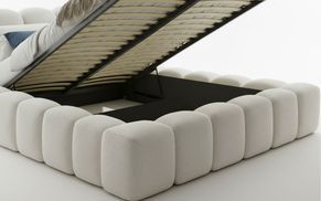 Stabiler Metallrahmen & leichter Zugang zum Stauraum