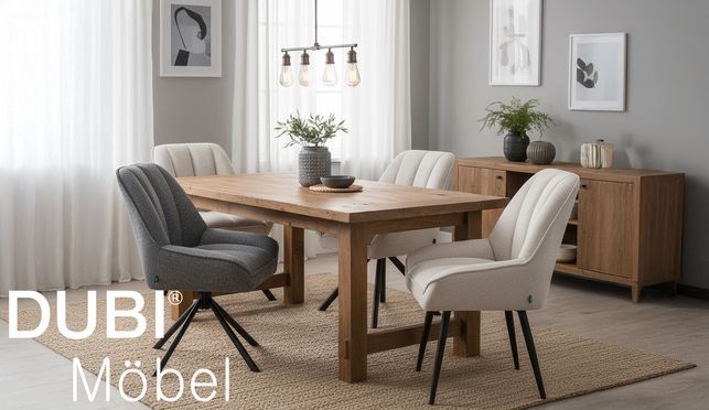 DUBI Möbel: Dein flexibler Esszimmerstuhl