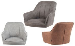 Sitzschale in Kunstleder – edle Wildleder Optik mit Komfort