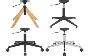 Stuhlgestelle mit Rollen & Drehfunktion – flexibel & stabil