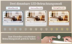 Wechseln Sie frei zwischen warmen und kühlen Lichttönen Vera