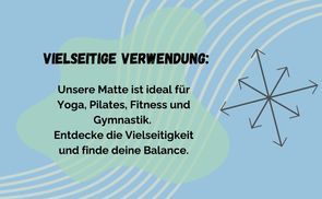 Deine Matte für jede Bewegung – immer vielseitig 