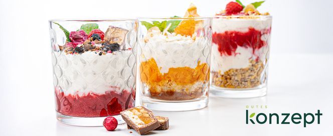 Moderne Dessertgläser für besondere Anlässe