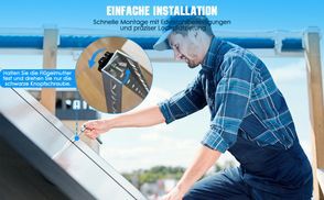 Einfache Installation für Profis und Heimwerker