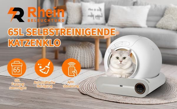 Selbstreinigende Katzentoilette mit App Steuerung – Für mehr Hygiene und Komfort im Katzenalltag