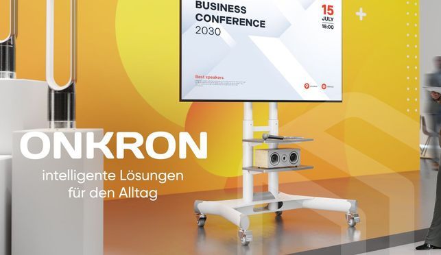 Mobiler TV Standfuß ONKRON TS1552 für 40''–70''