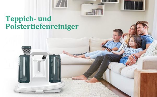 Teppich undPolstertiefenreiniger