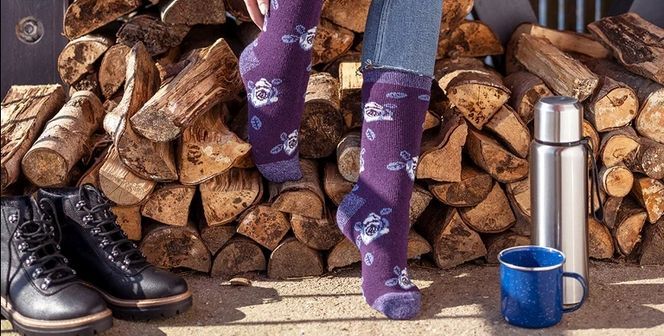 Wärmewunder für Herbst und Winter Heat Holders Lite Socken