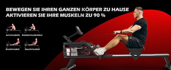 JOROTO PW30 Wasserrudergerät für Ganzkörpertraining