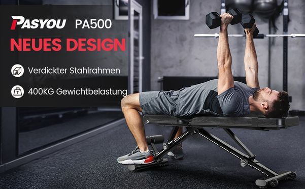 PASYOU PA500 multifunktionale Hantelbank