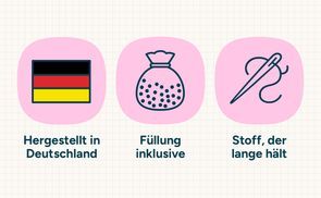 Hochwertiger Sitzsack mit Füllung inklusive