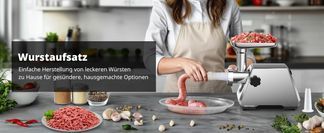 Hausgemachte Würste einfach zubereiten