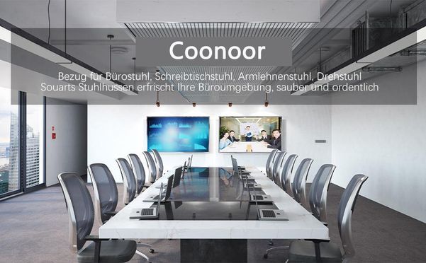 Coonoor Bezug für Bürostuhl Bürostuhl Bezug Abnehmbare Elastische Universal Stretch Stuhlhussen