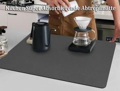 Herdplatten-Abdeckmatte – 71,1 X 50,8 Cm, Mit Niedlichem Katzen-Motiv, Saugfähig Aus Kieselgur