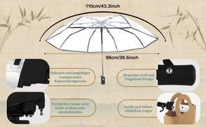 Transparenter Schirm