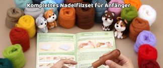 Felt set with eyes & keychains for animals