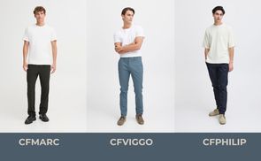 Unsere Chino Modelle im Überblick