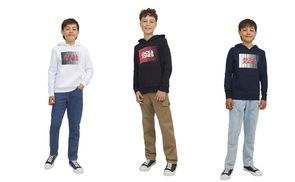 Sportlicher Look mit Logo