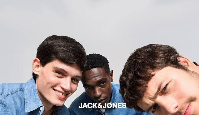 Jack & Jones Herren T Shirt 4er Pack – Rundhals, Baumwolle, Print Motive