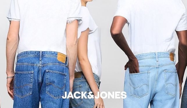 Jack & Jones Herren Jeans GLENN Slim Fit, Low Waist, in Blau oder Schwarz
