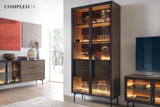 Glasvitrine Marabela – modernes Designmöbel