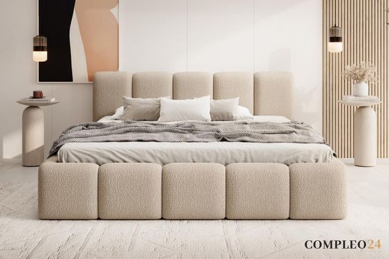 Polsterbett Bubble – modernes Traumbett