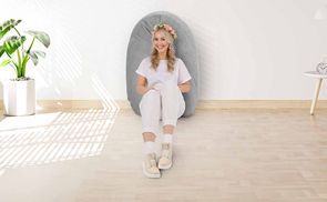 Amilian Stillkissenbezug 170cm - Ersatzbezug Für Schwangerschafts- & Seitenschläferkissen