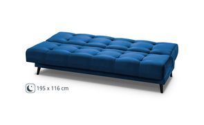 Dieses Sofa mit Holzbeine Nancy BIS ist mit einem praktische