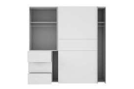 Schwebetürenschrank und Kommode