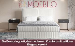 Boxspringbett für elegantes Wohnen und höchsten Komfort