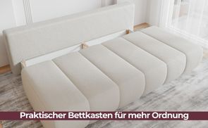 Praktischer Bettkasten – cleverer Stauraum
