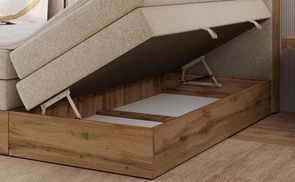 Komfort und Praktikabilität: Boxspring Bett mit Bettkasten