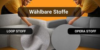 Zwei edle Stoffvarianten