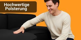 Hervorragender Komfort durch hochwertige Polsterung