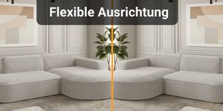 Flexibel montierbare L Form