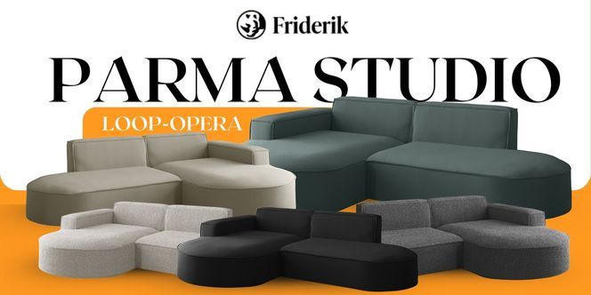 Modernes Ecksofa PARMA STUDIO für Ihr Wohnzimmer